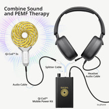 Load image into Gallery viewer, PRO Headset (Add Sound Therapy to Qi Coils™) - Qi Life Store 