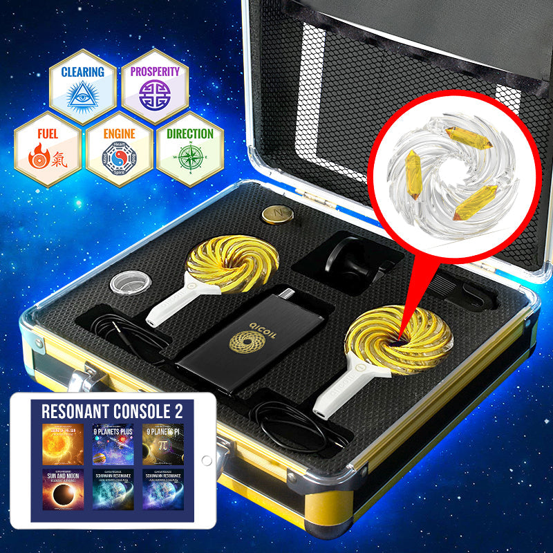 Qi Coil™ 3S Transformation System with Resonant Console 2 - Qi Life Store 
