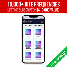 Load image into Gallery viewer, [old content backup] Qi Coil™ Mini System - Mobile Rife &amp; PEMF Therapy - Qi Life Store 