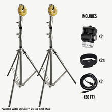Load image into Gallery viewer, Qi Coil™ Scalar Stands Package (Create Scalar Energy) - Qi Life Store 